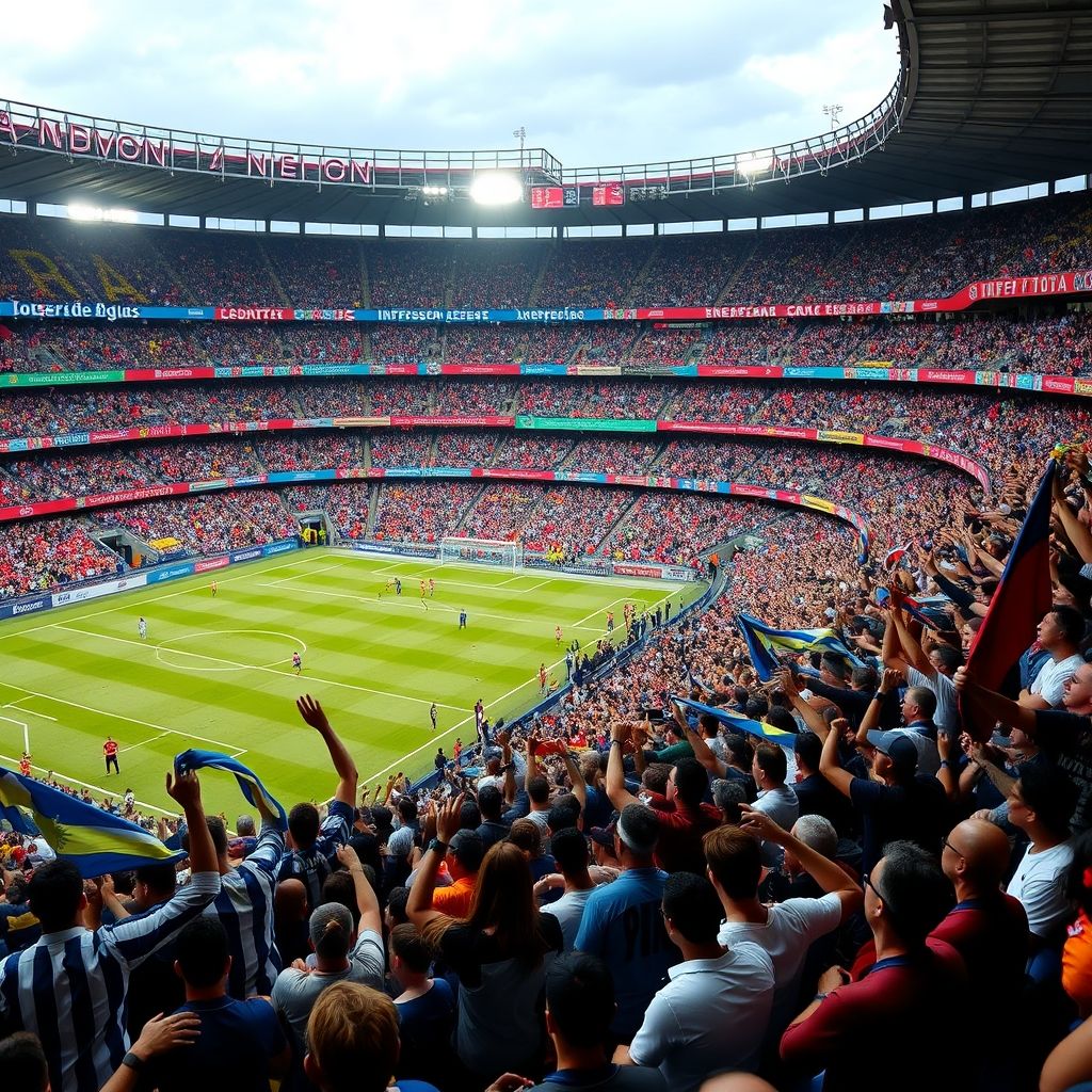 开云体育官网平台-布宜诺斯艾利斯独立球迷现场助威，球队士气高涨